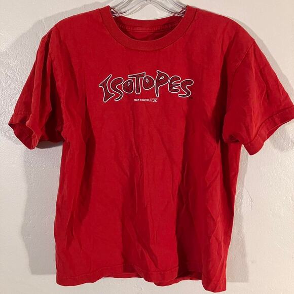 Vintage Y2K Youth Albuquerque‎ Isotopes Baseball Tee - Picture 1 of 5